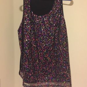 Beautiful sequined top-size XXL (20)