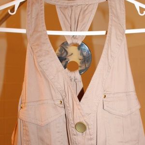 Xoxo Jeans Beige Romper
