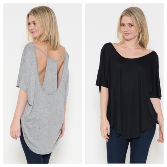 Open back layered top - Picture 2 of 3