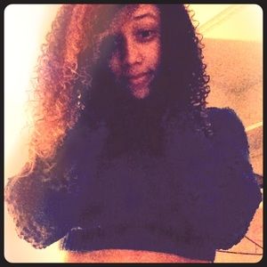 Royal Blue Cropped Sweater