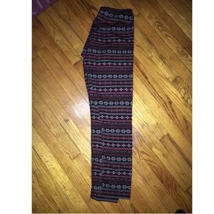 Patterned Sport/Stretch Leggings