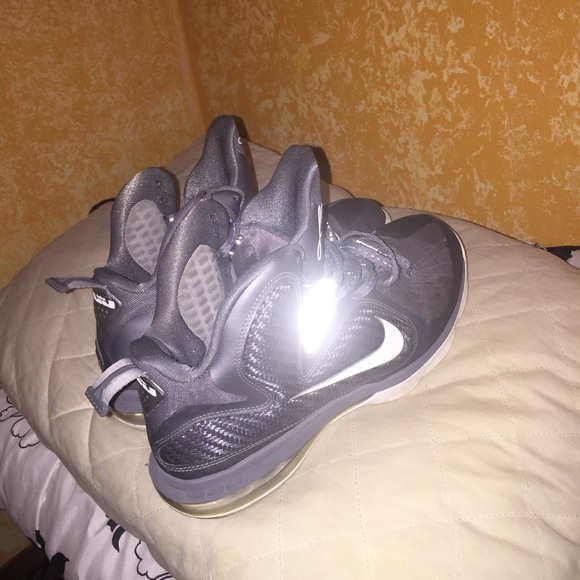 Cool Grey Lebron 9's
