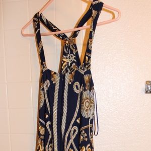 Cache Nautical Patterned dress