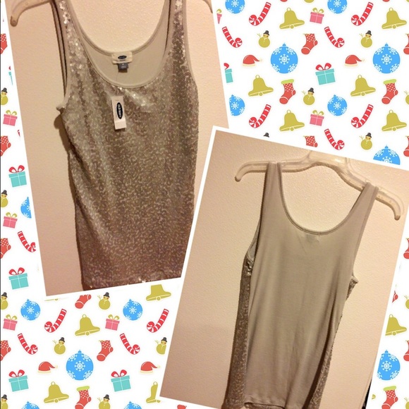 Sequins tank top