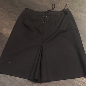Great black work Ann Taylor skirt