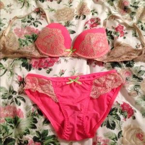 Victoria's Secret bra and panty set