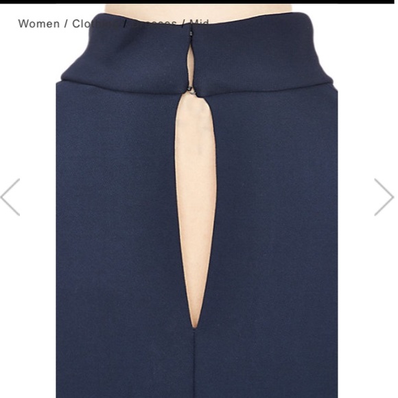 The Row Perla Shift Dress Navy Blue - Picture 4 of 4