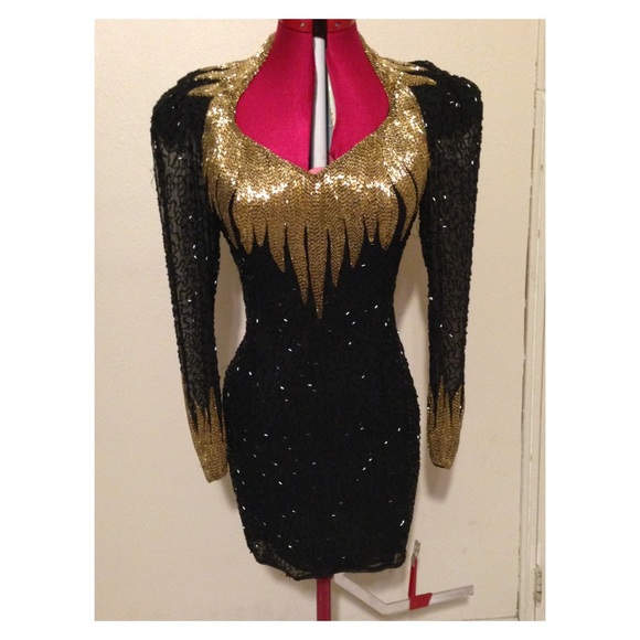 Vintage Beaded Dress