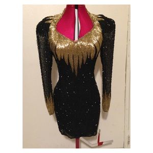 Vintage Beaded Dress