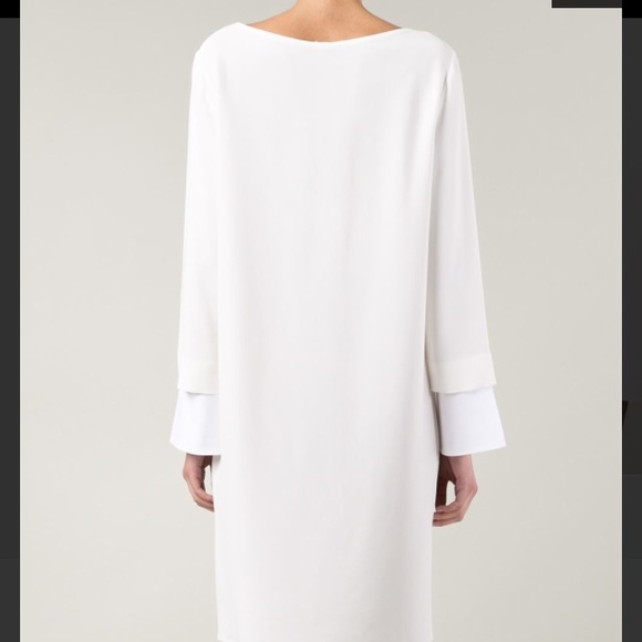 The Row Audette Dress Ivory - Picture 3 of 4