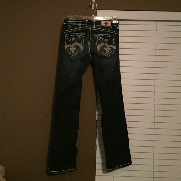 Lightly worn jeans