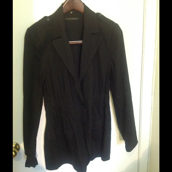 Elie Tahari light weight cotton jacket, size 8