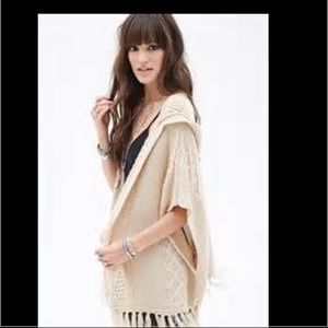 Hooded Fringe cardigan! ❤️