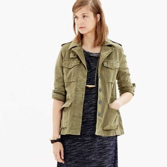 ❌SOLD❌Madewell Outbound Military Jacket - Picture 2 of 4