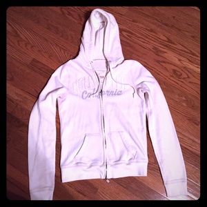Women's Hollister zip up hoodie