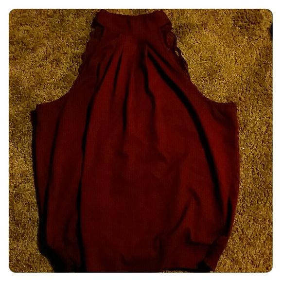 Dressy sleeveless top