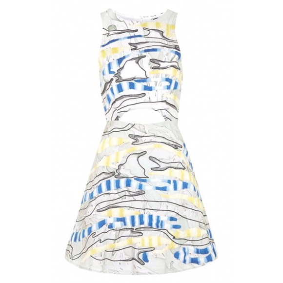 [Topshop] LIMITED EDITION stitch embroidered dress - Picture 2 of 4