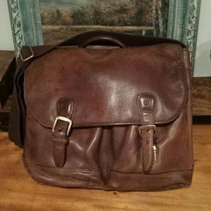 Vintage Timberland attache messenger bag briefcase