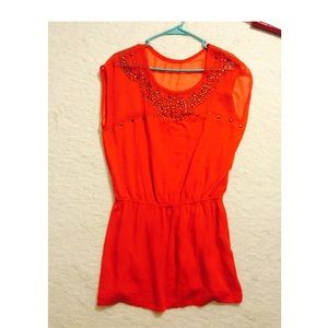 Studs embellished casual dress ❤️