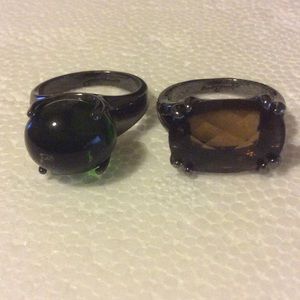 Lady noir ring set jewelmint