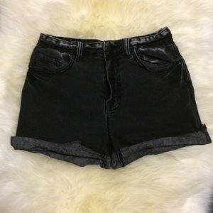BDG High Waisted Charcoal Shorts