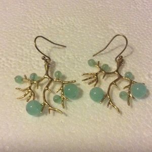 Branches dangling earrings