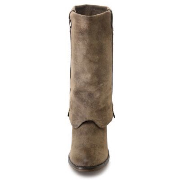 👢EUC/MIA/Mid calf Boots/Jeri/7.5M/Grey distressed - Picture 2 of 7