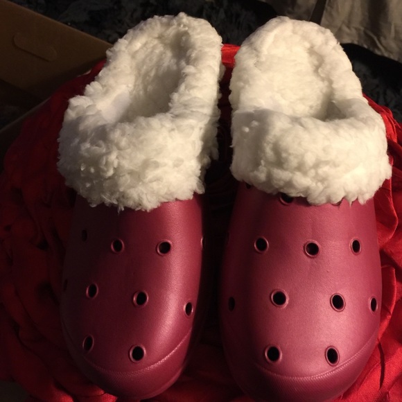 Avon Shoes Fix Fur Clogs Poshmark