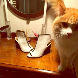 REPORT Signature bootie heels size 6.