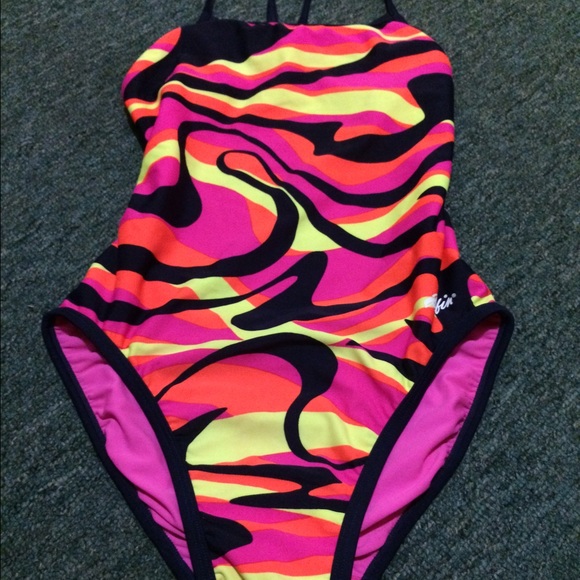One piece dolphin swim suit