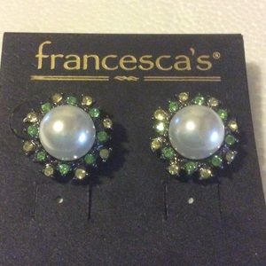 Pearl earrings