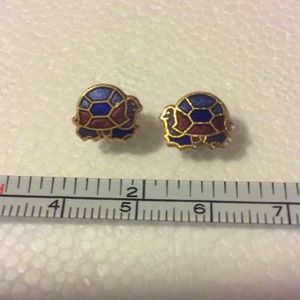 Turtle earrings
