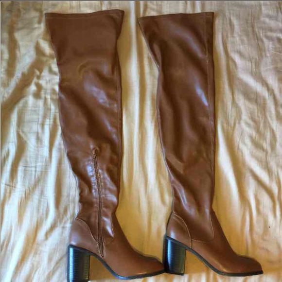 Thigh high boots size 9