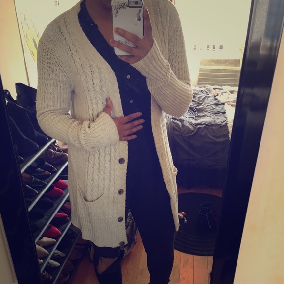 Oversized cardigan
