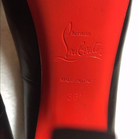 Red bottom heels - Picture 2 of 3