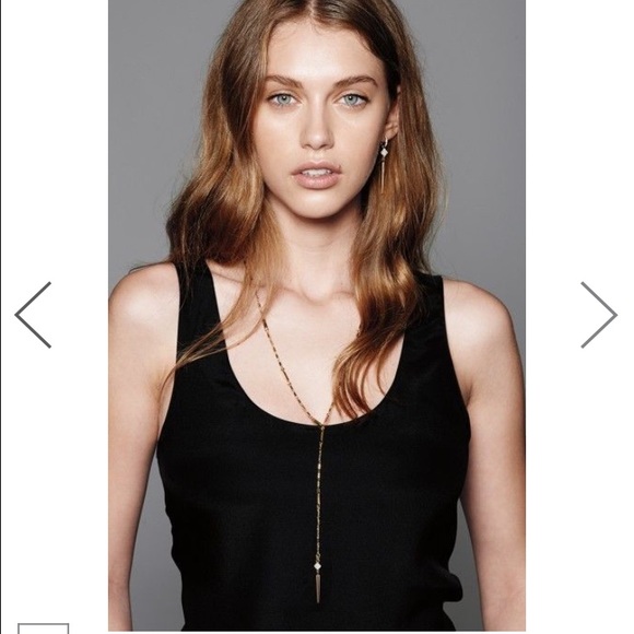 Stella & Dot Bianca lariat necklace