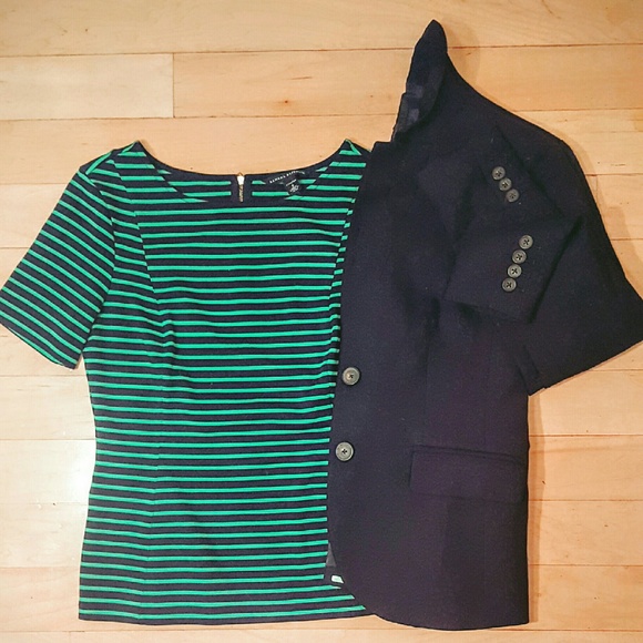 Banana Republic Striped Top - Picture 1 of 2