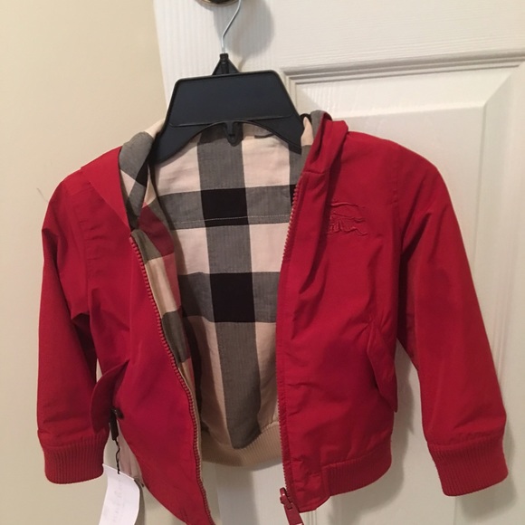 Toddler size reversible Burberry jacket 3T, 3Y
