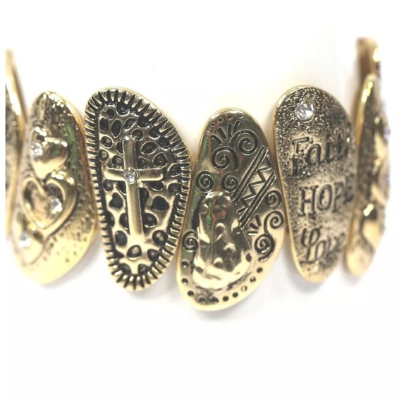 Faith Hope Love Bracelet - Picture 3 of 4