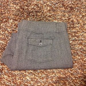 Plus-Size Grey Trouser
