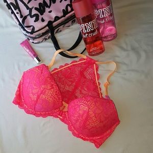 Victoria's Secret PINK Racerback Bra 32DD/32E