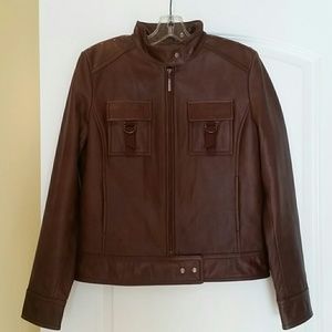 REDUCED! Kenneth Cole Reaction Leather Jacket