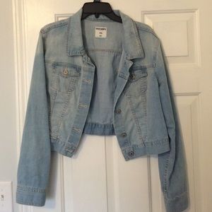 Old Navy Cropped Denim Jacket