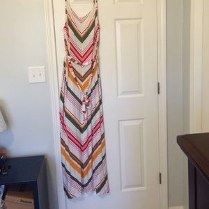Old Navy Chevron Stripe Maxi Dress