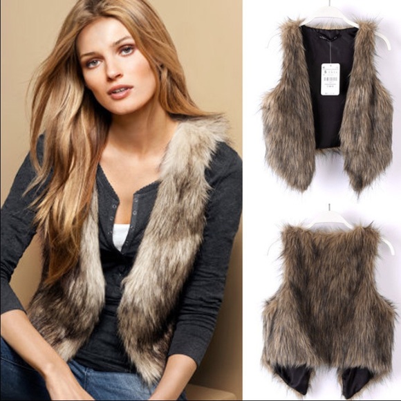 Faux Fur Vest