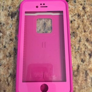 Pink lifeproof case for iPhone 6