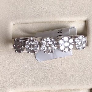 New Ring 5/8 CTW Diamond 14K White Gold