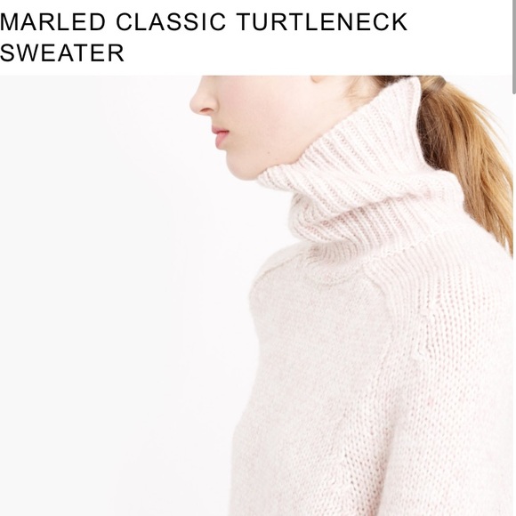 NWT Blush Turtleneck