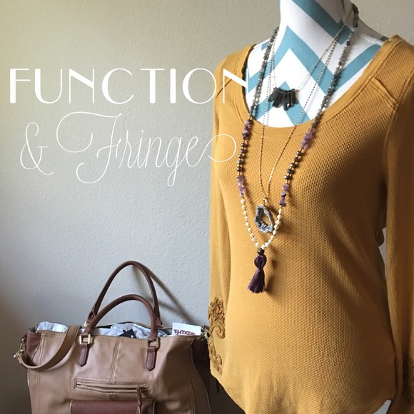 Gemstone tassel boho necklaces - Picture 4 of 4