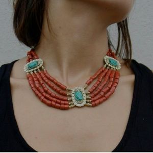 Handmade statement necklace